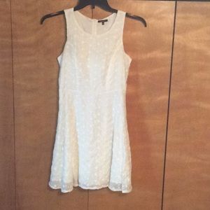 White Monteau summer dress